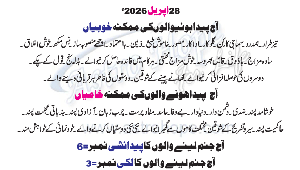 Kids Born Today - Positive and Negative Traits